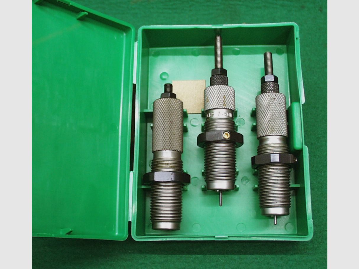 RCBS Matrizensatz 3-teilig 7,5x55 Schmidt Rubin