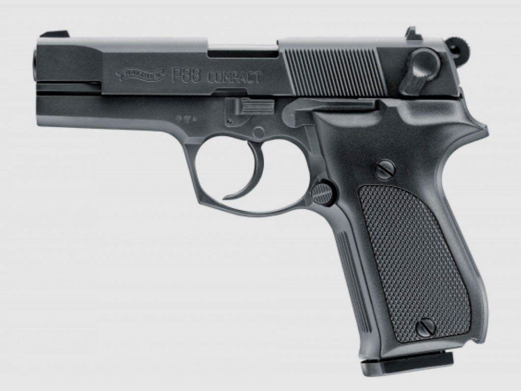 Umarex 316.02.00 - Walther P88 9mm P.A.K. Schwarz Pyro