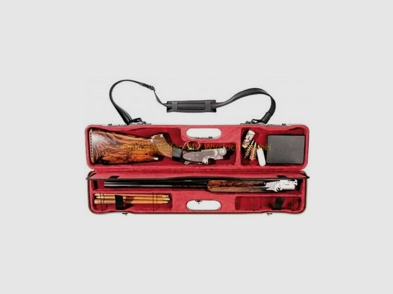 Kompaktowa walizka na podwójny karabin z odpornego na zarysowania tworzywa ABS do 76 cm