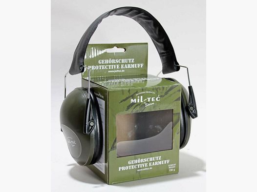Accesorios de arma Protección auditiva Mil-Tec Oliva