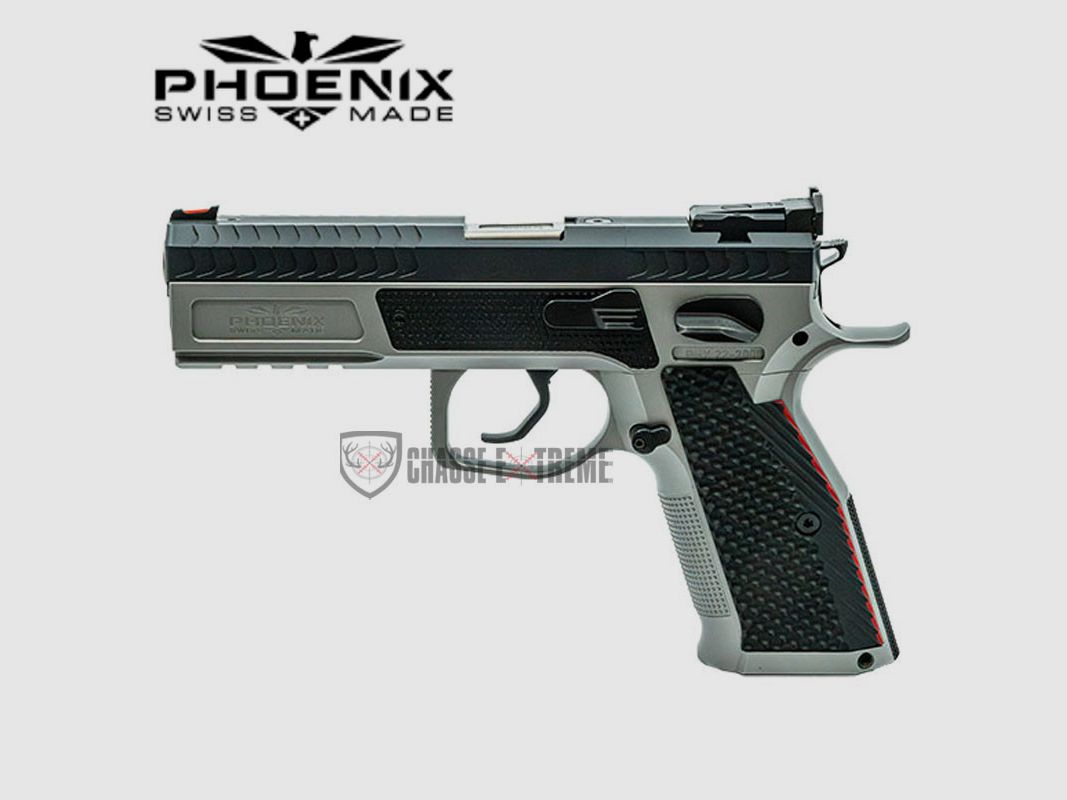 Pistole PHOENIX Redback Gen 2 Rotfiberoptik Kal. 9x19 Bi-Ton, Bild 1 von 2