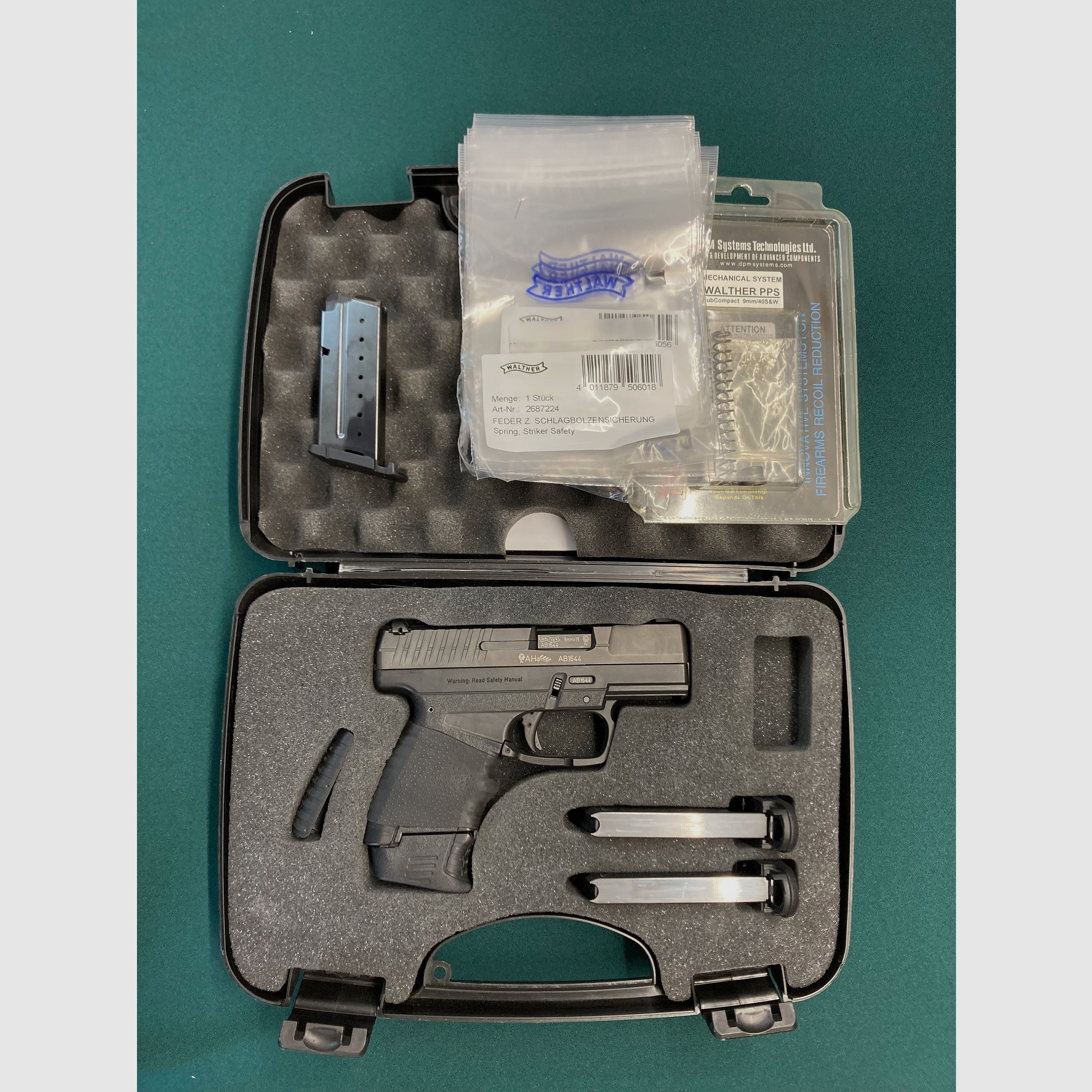 Set de police Walther PPS