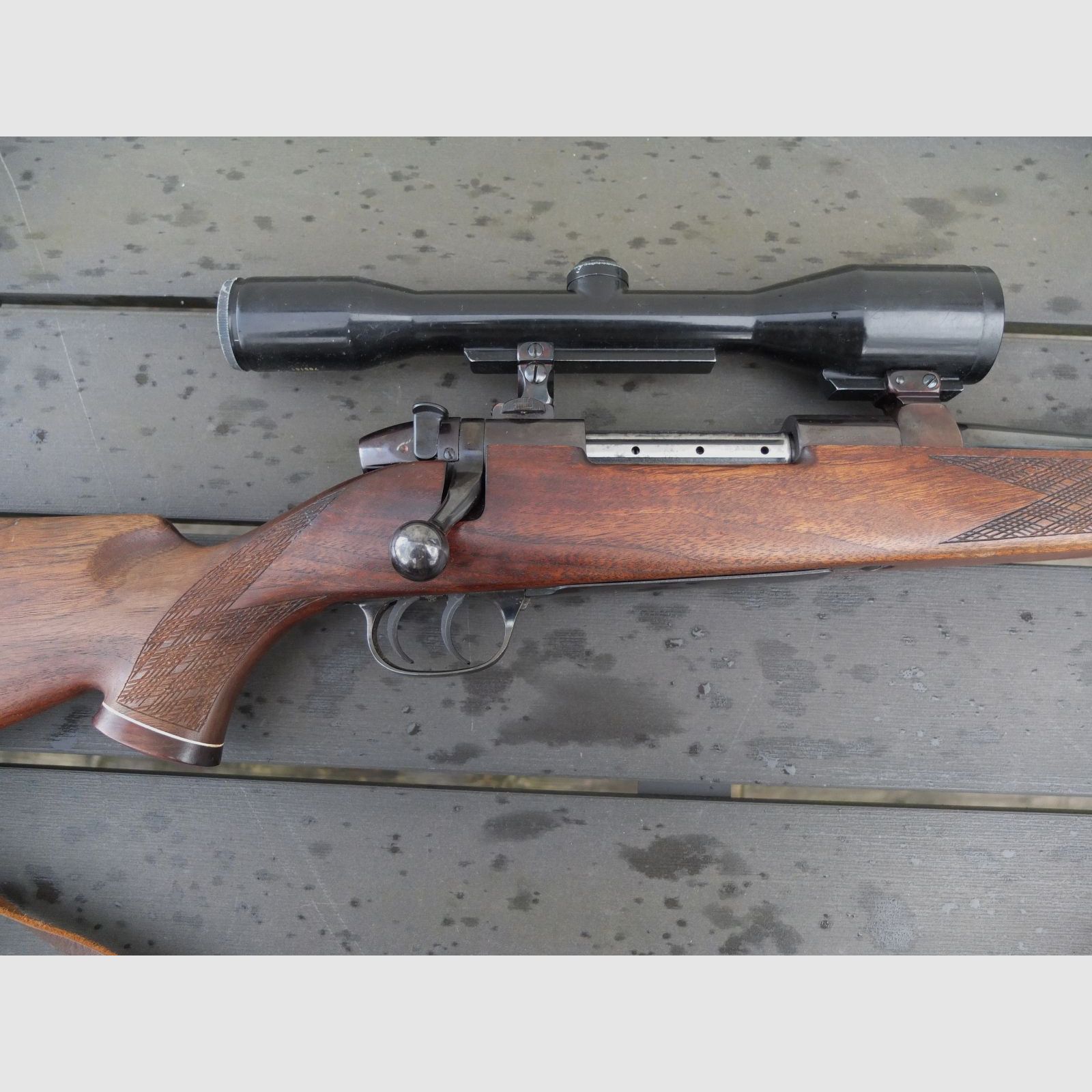 Sauer 7 x 64 mit Zeiss-Glas bleifreie Munition