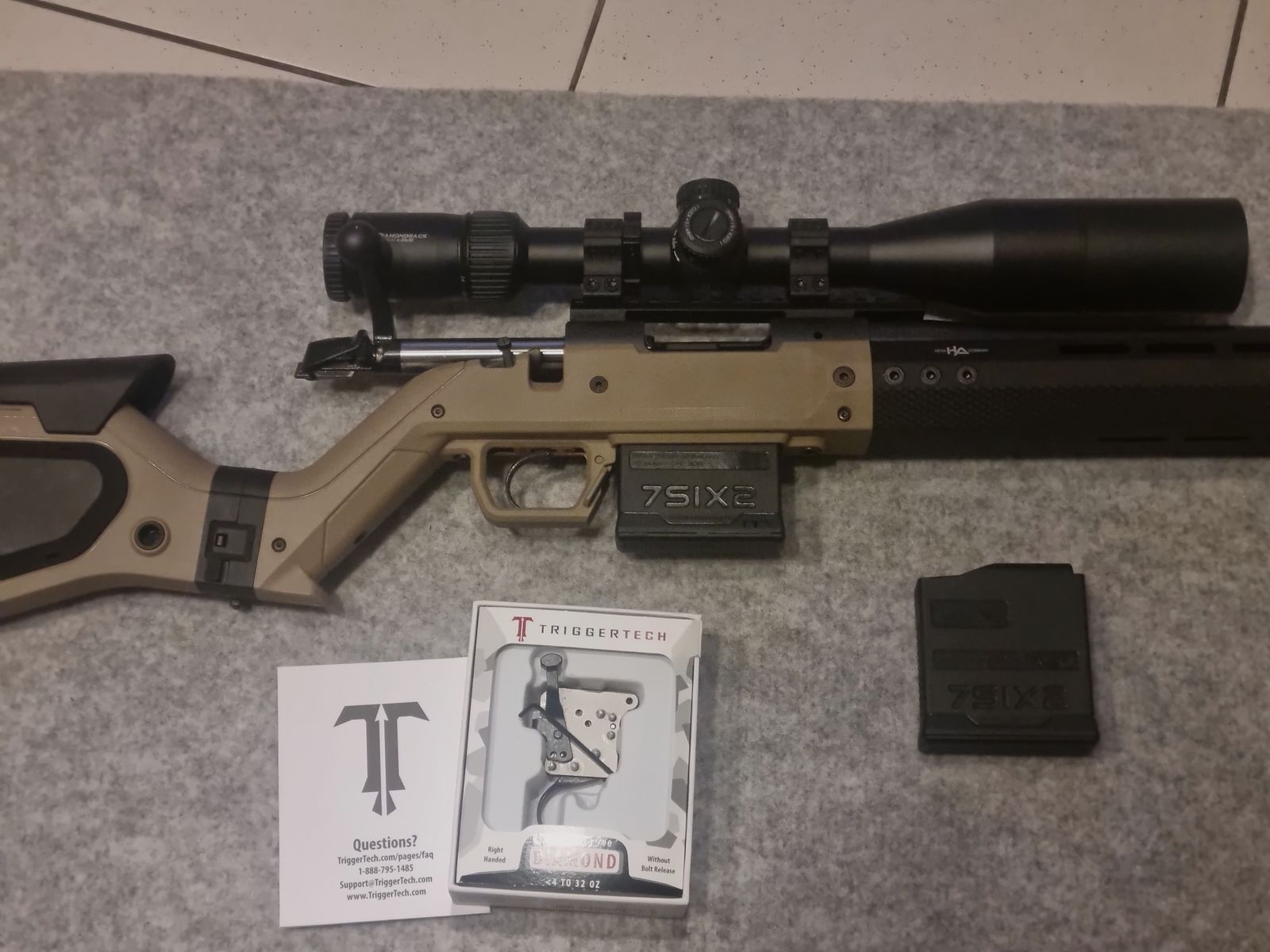 Bergara  B14 Sporter Varmint .308 Win. in 20" mit einem Hera Arms H7 Schaftsystem