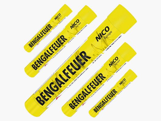 5-piece SET !!! Nico Pyro Bengal fire Yellow