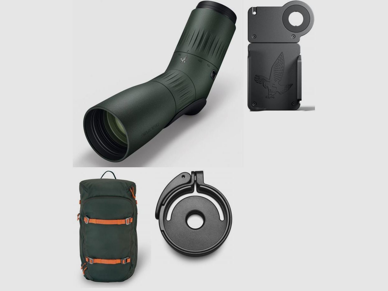 SWAROVSKI OPTIK Swarovski ATC 17-40x56 Grün Expertenpaket für die Vogelbeobachtung