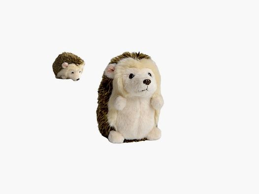 LivingActive Igel Plüschtier 15 cm – Stehendes Kuscheltier aus Plüsch