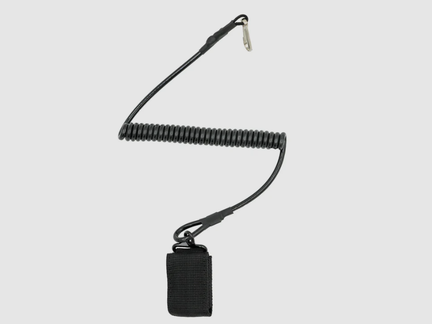 CHARLIE MIKE – Spiral Lanyard / Waffen-Sicherungslanyard, Bild 1 von 3