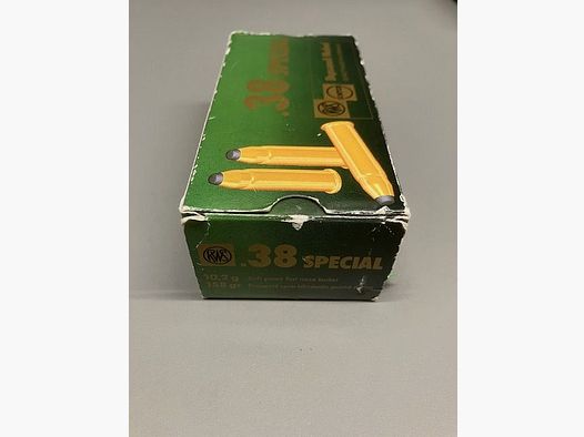 RWS Handvuurwapenmunitie .38 Special Sintox Loodvrij