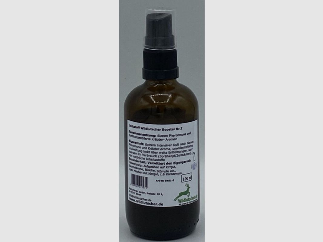 Wildlutscher Flüssigköder Booster Nr.2 Kräuter/ Bienen Pheromone 100 ml