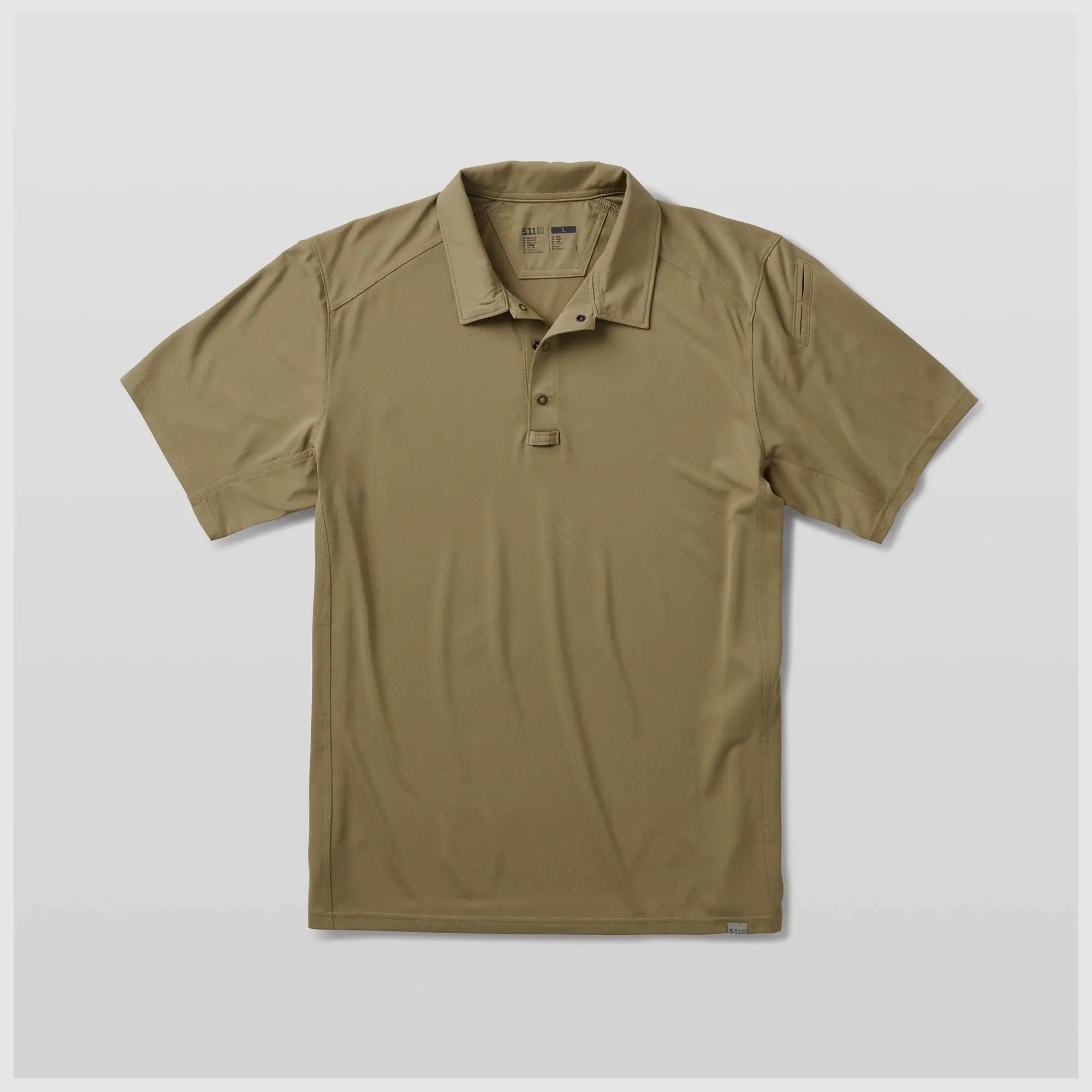 5.11 Tactical Poloshirt Paramount Crest - Covert Green / 3XL