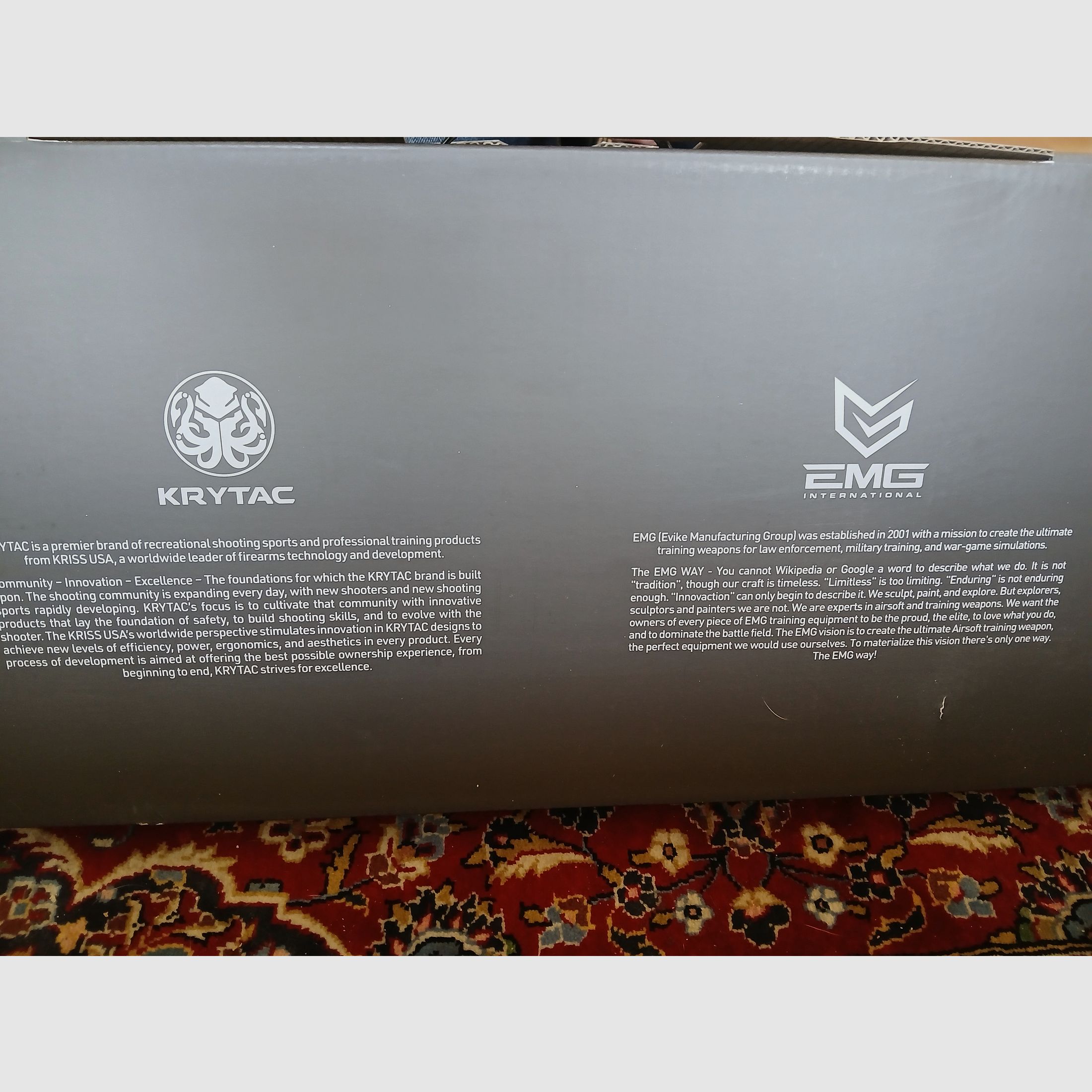 Ar15 saeg Krytac emg rec7 mk3 nowy