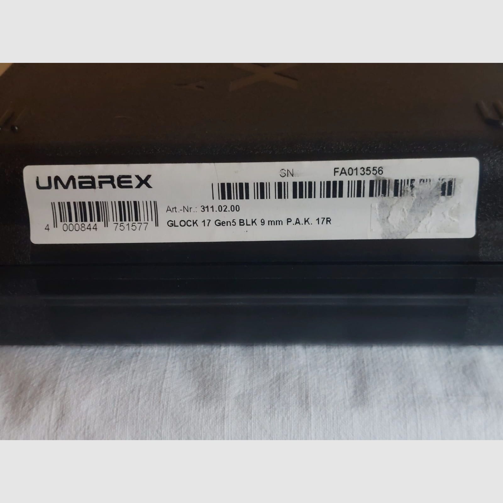 Glock 17 Gen 5 9mm P.A.K + Zubehör 
