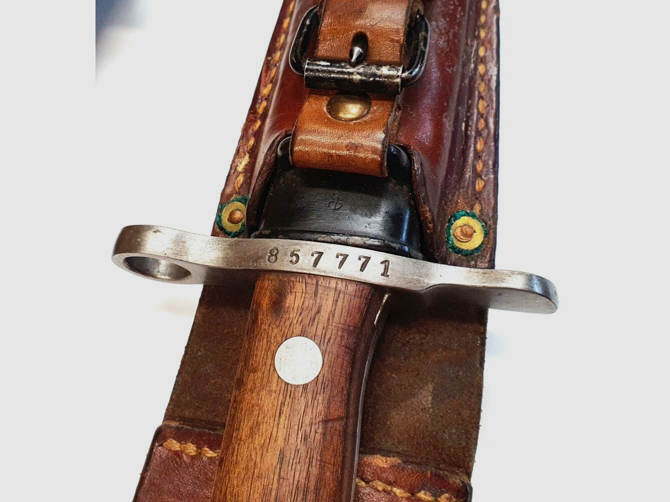 Bern Weapons Factory K31 caliber 7.5x55 Swiss complete matching numbers + bayonet