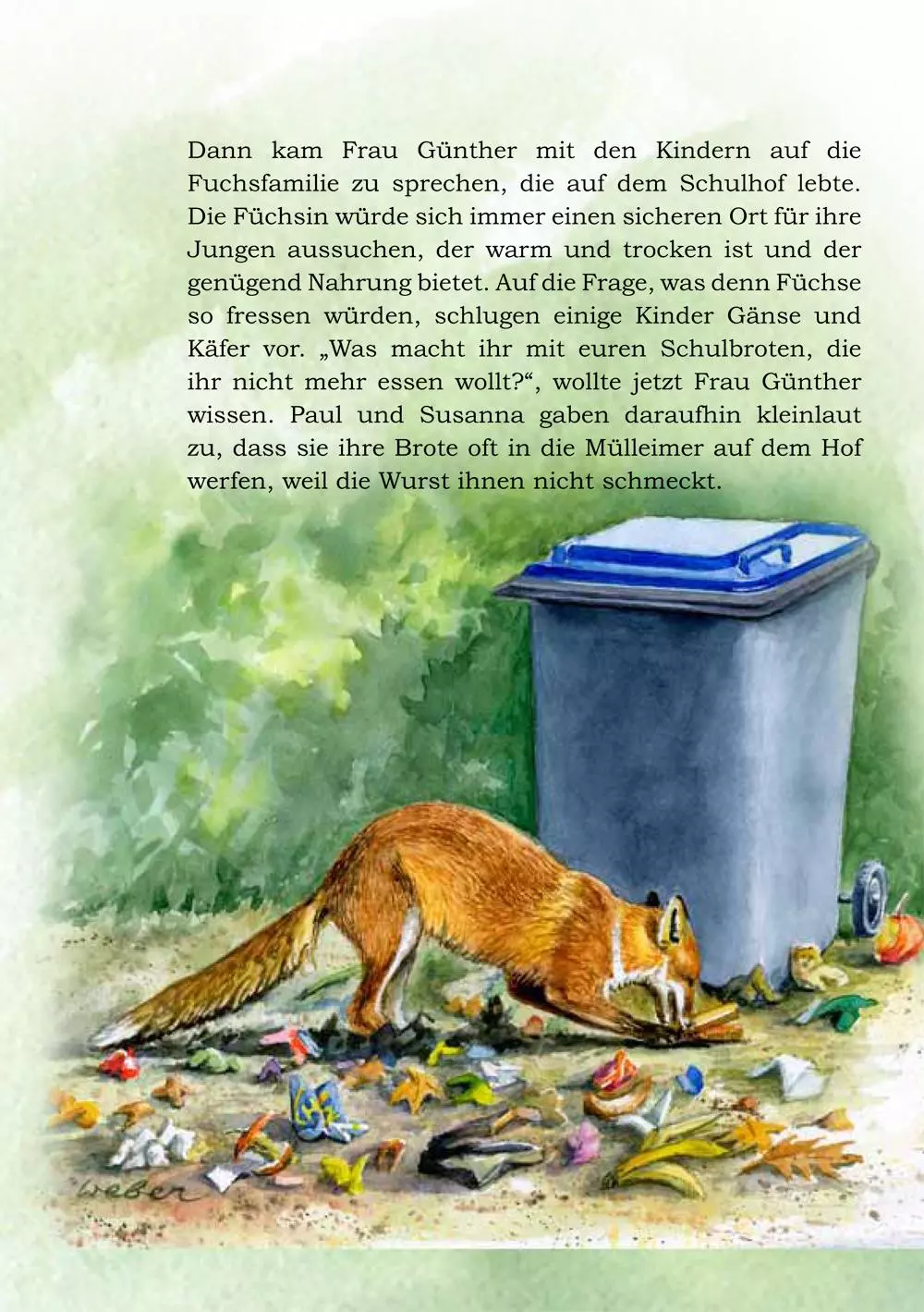 Brochure pour enfants "Quand les renards ont déménagé dans la cour de l'école", image 2 sur 2