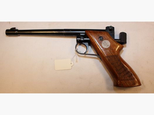 Einzelladerpistole Drulov im Kaliber .22lr.
