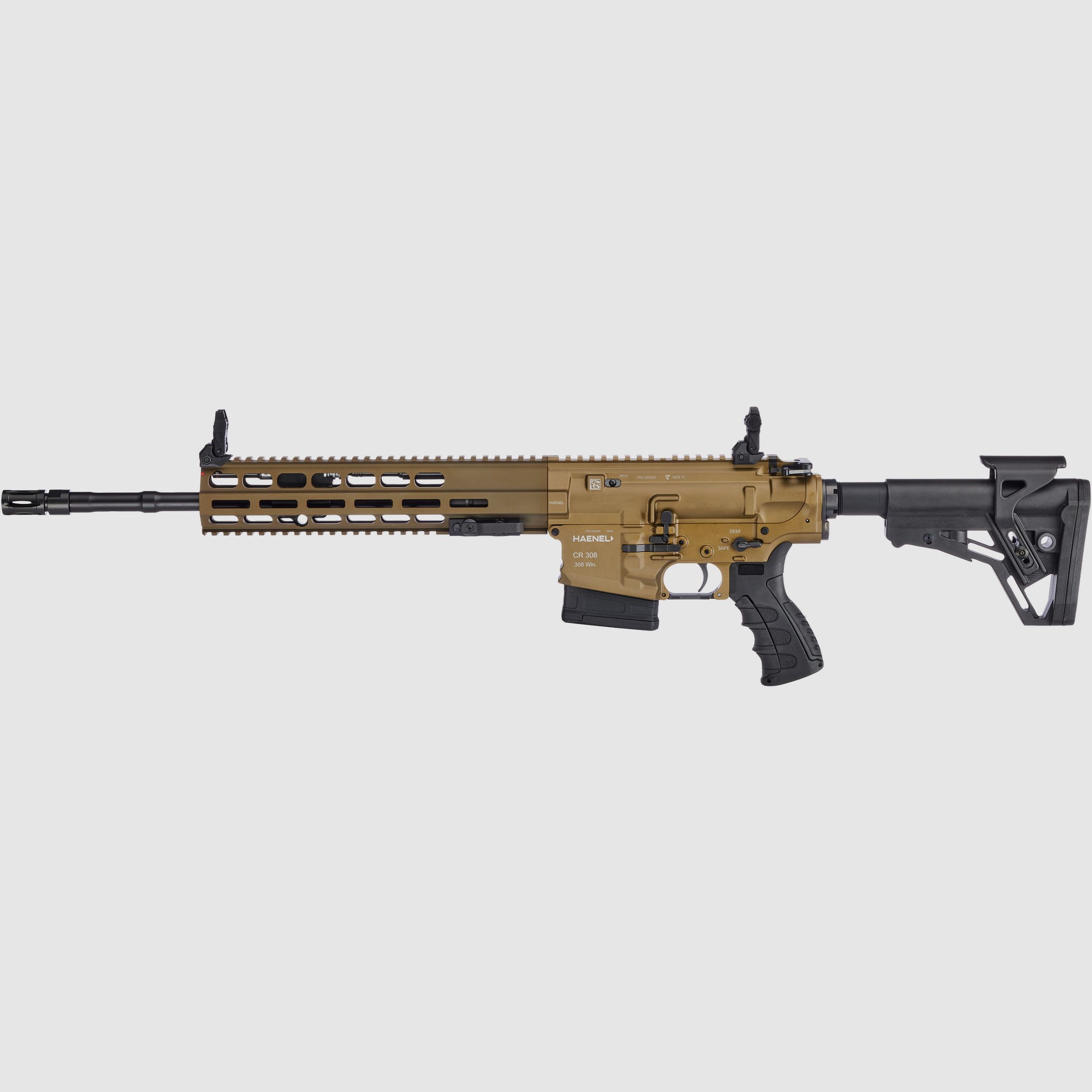 Haenel CR 308 Direktabzug Sand, 16,65", Kal. .308 Win.