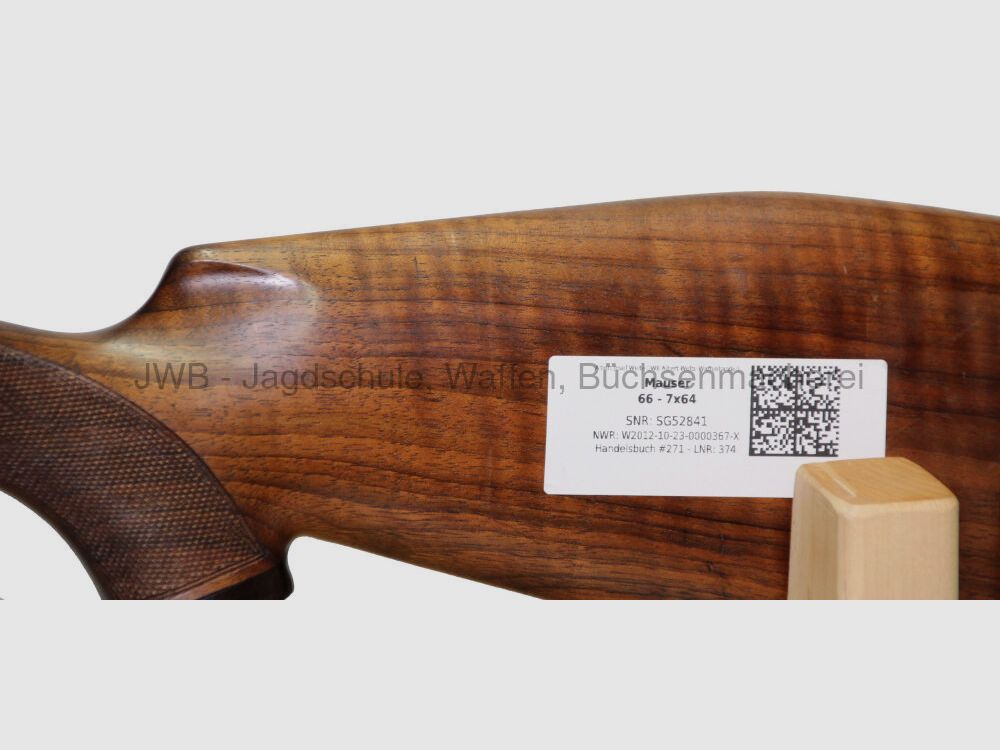 Mauser 66 Diplomat Left-Hand Stock