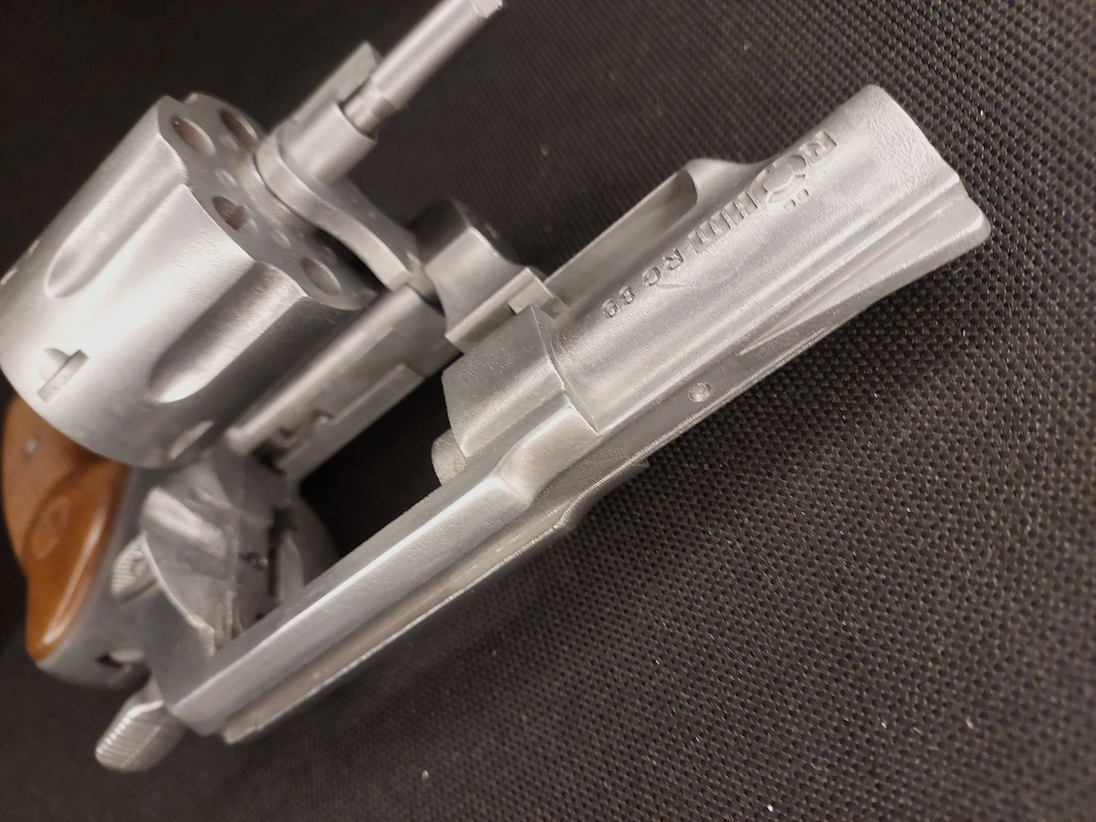 Röhm RG89 Schreckschuss Revolver Steel (PTB 451) Unikat!