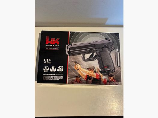 H&K USP CO2 4,5mm stalowe BB