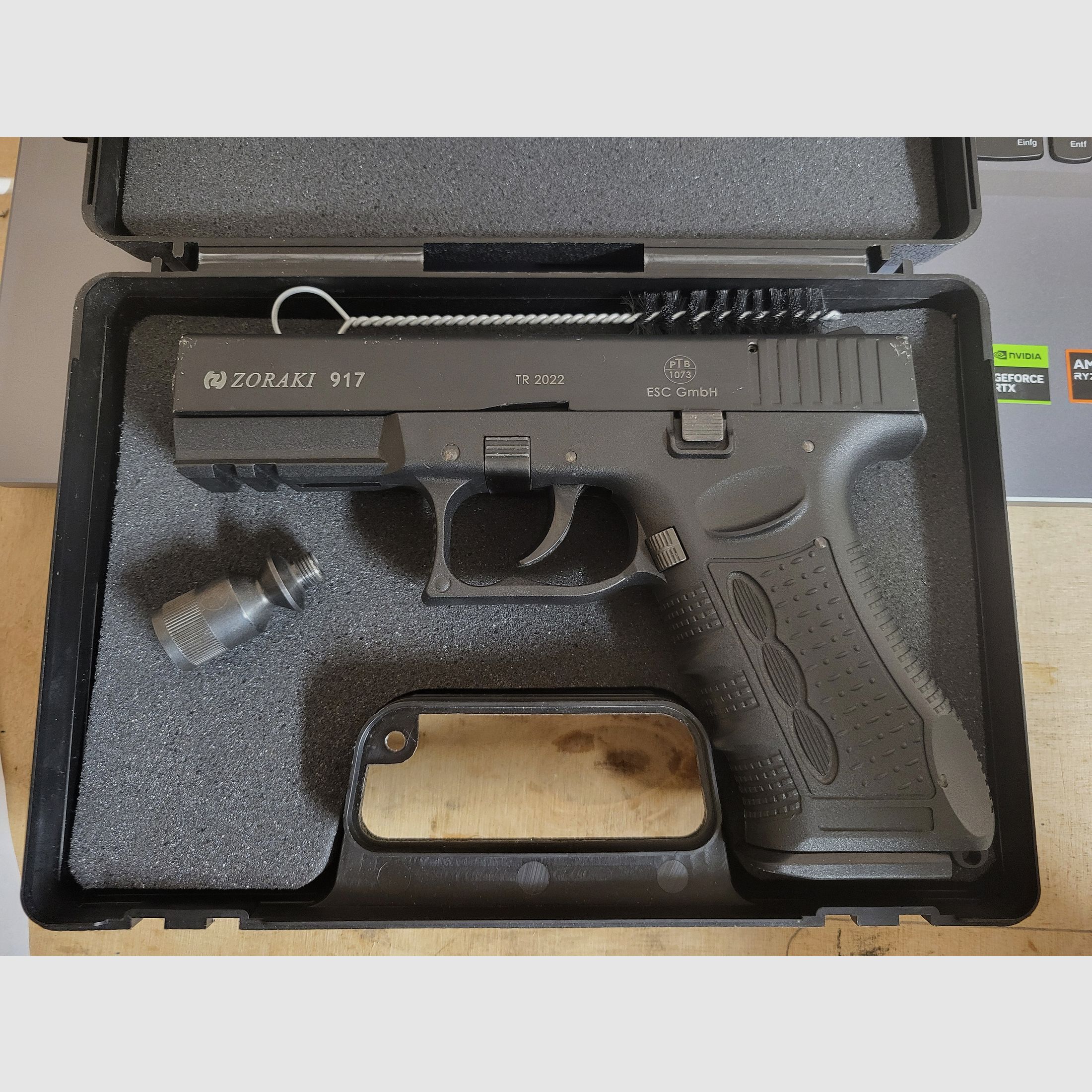 Zoraki 917 schwarz 9mm P.A.K. wenig genutzt