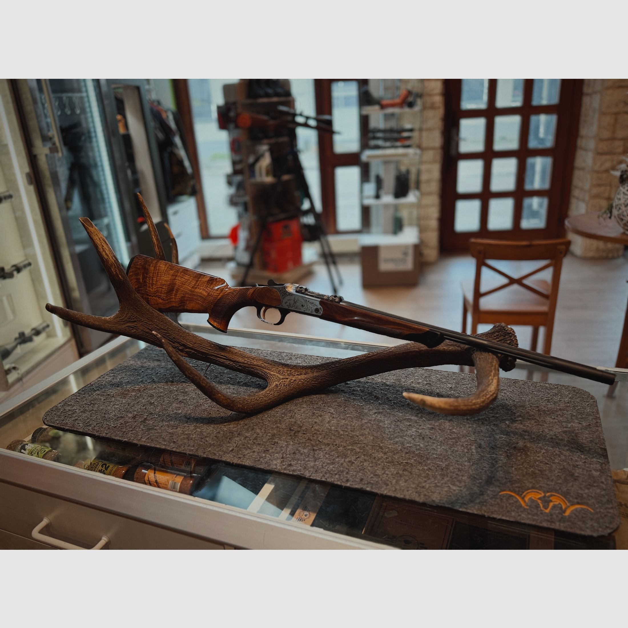 Blaser K95 Luxus – Kal. .270 Win – Custom Lauf mit Goldeinlagen