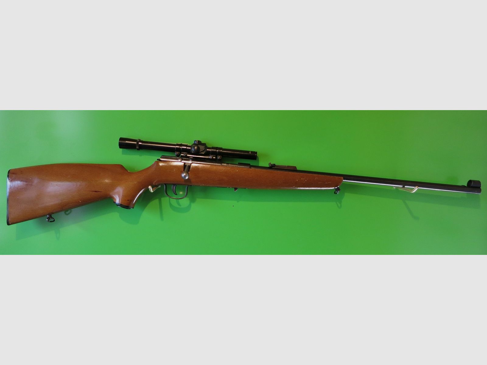 Voere repeater .22lr .22lfB with scope Anschütz Savage 4x #21-, image 1 of 10