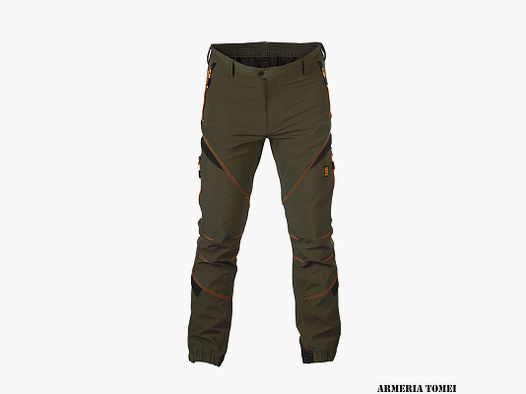 HOSEN – UNIVERS CANAZEI U-TEX GRÜN/ORANGE