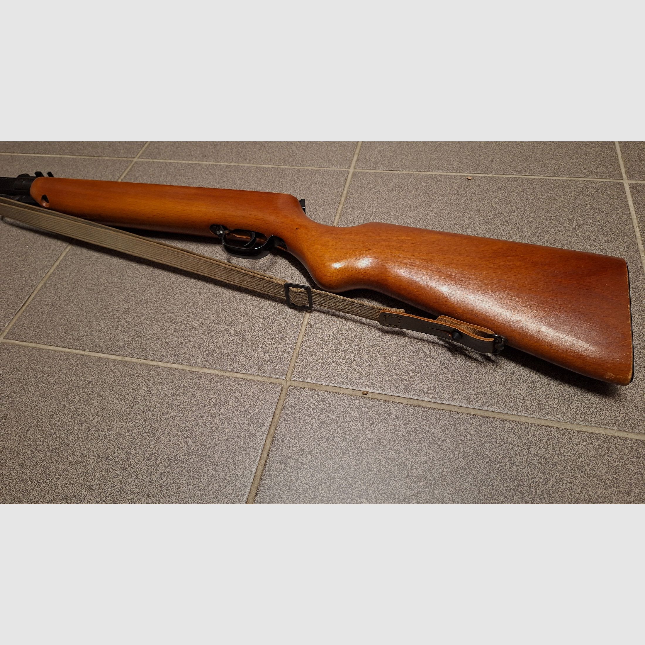 Rifle de aire modelo 303 Haenel Suhl ¡TOP estado de colección!