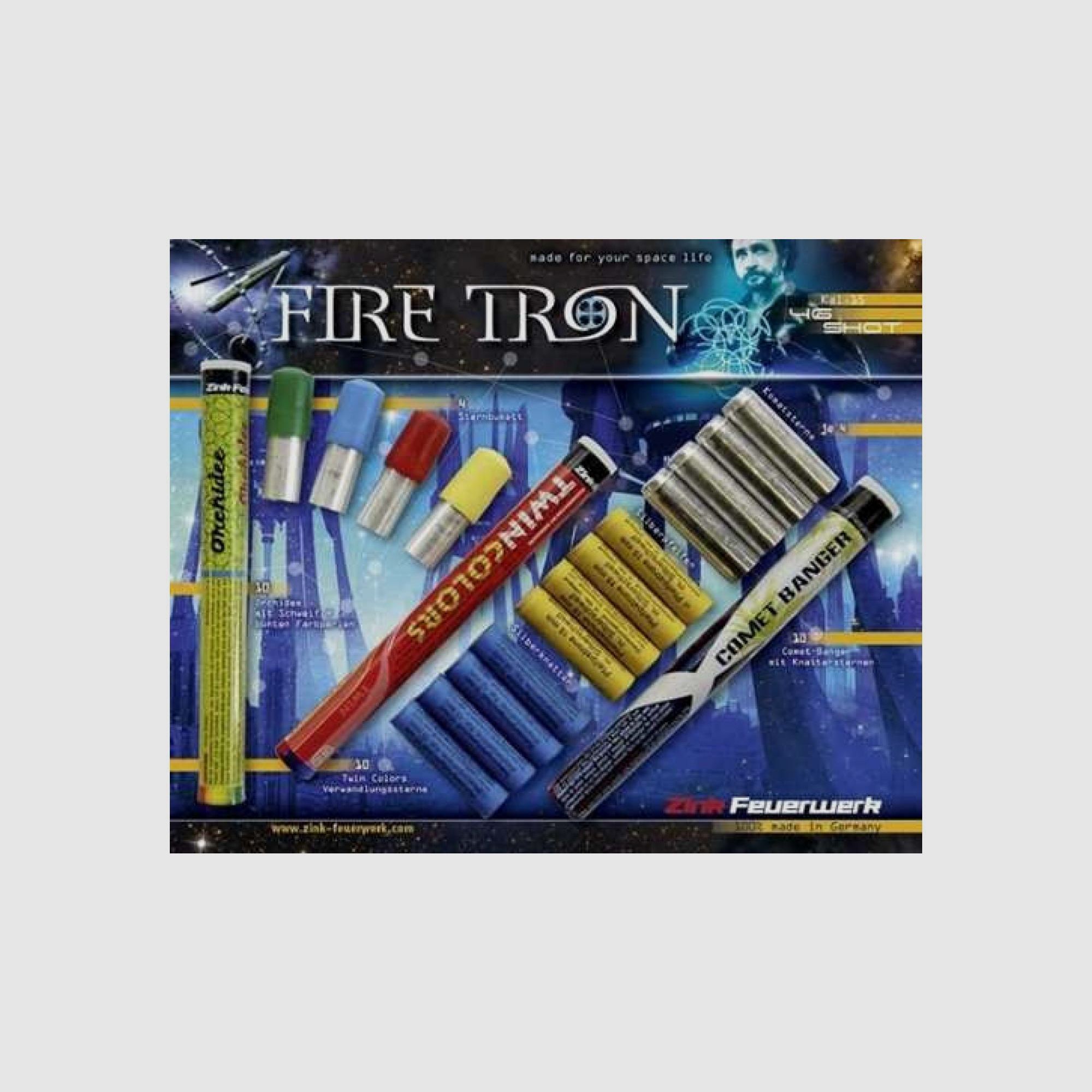 Zink Fire Tron 46 Schuss Pyrotechnik