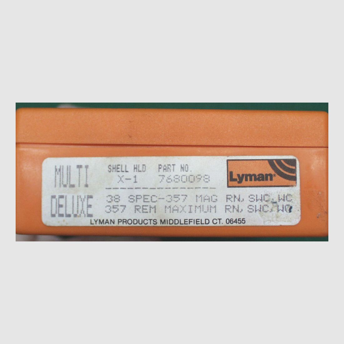 Lyman Matrizensatz .38 Spezial / .357 Mag.