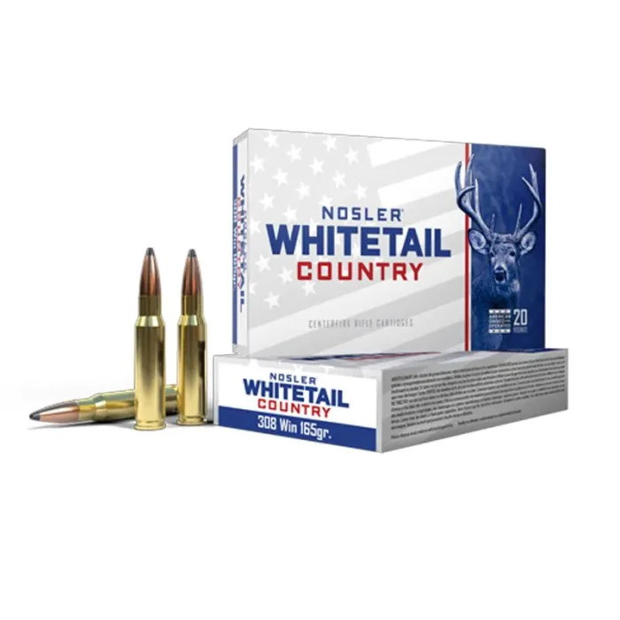 AMUNICJA 308 WIN NOSLER WHITETAIL 165gr .40120, zdjęcie 1 z 4