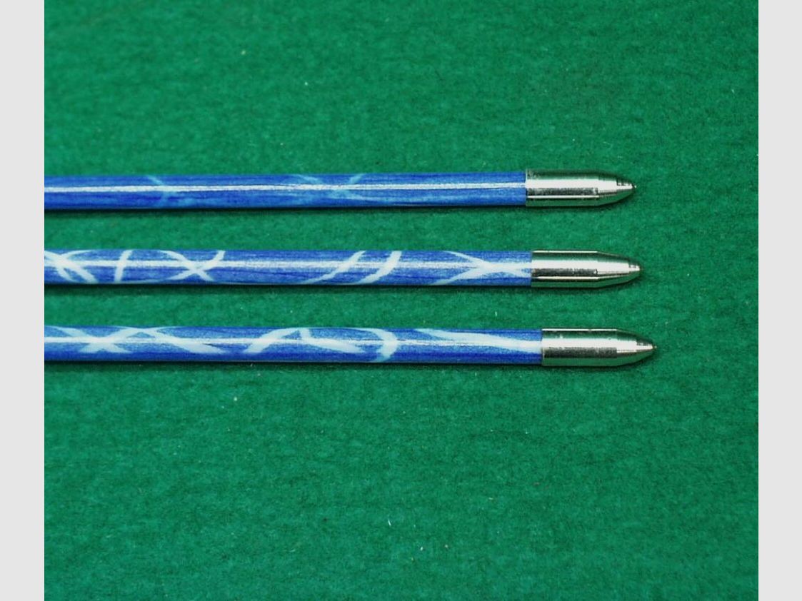 A.F.E. Fiberglas-Pfeile blau