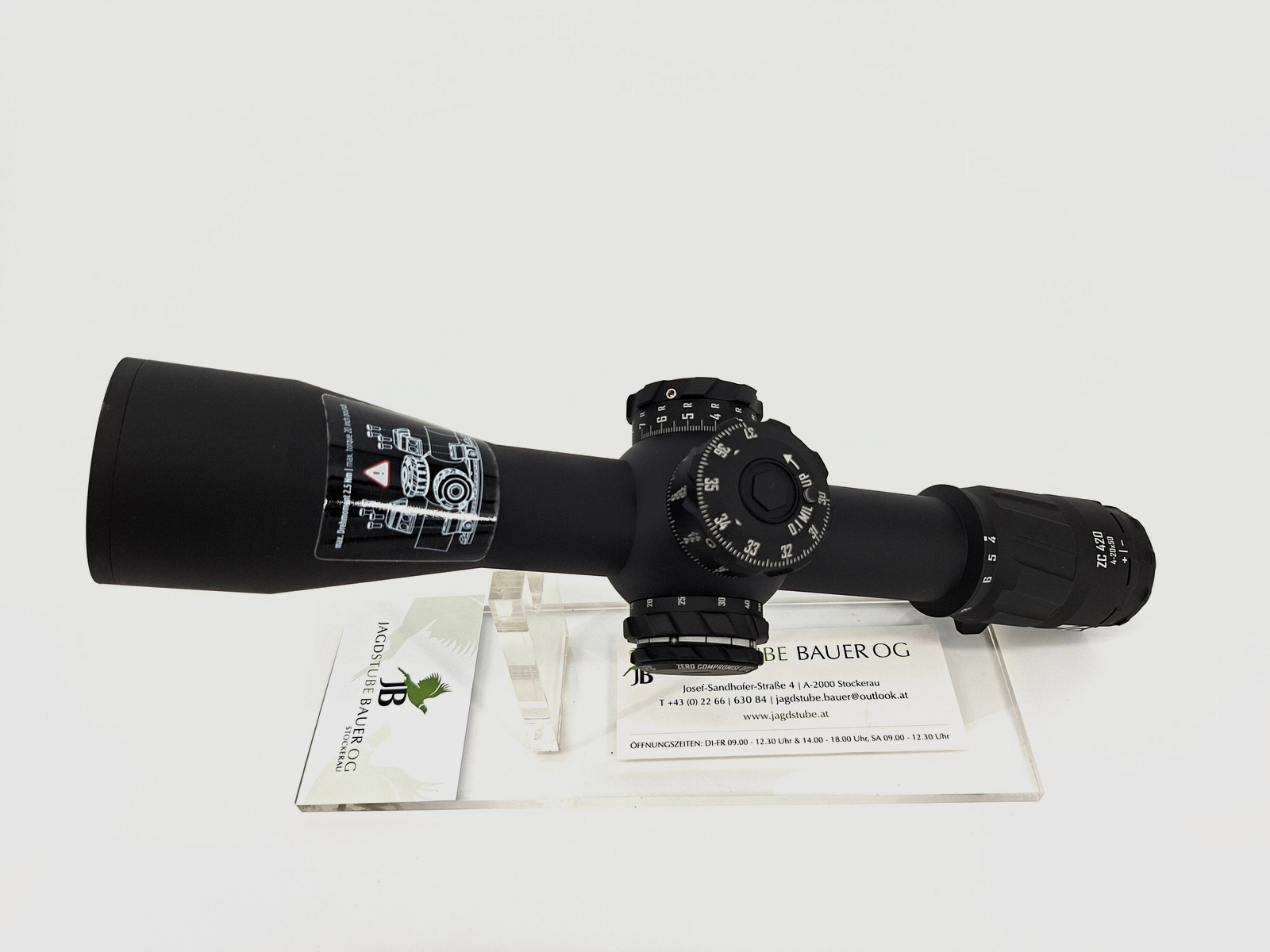 Zero Compromise Optic ZC420x50 10 MIL MPCT1X CCW locking, immagine 1 di 2