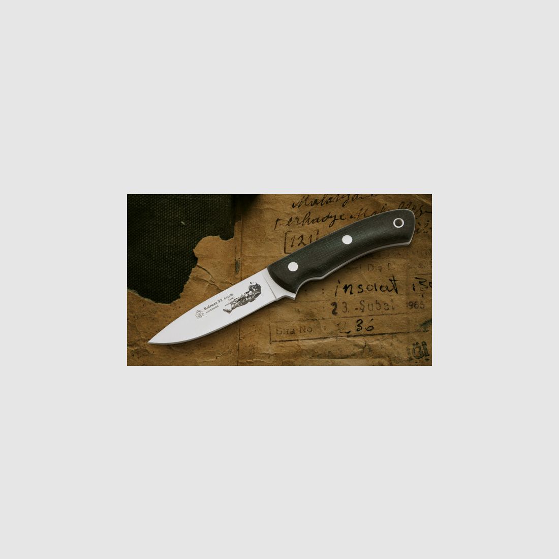 PUMA IP Rifleman II, Jute Micarta