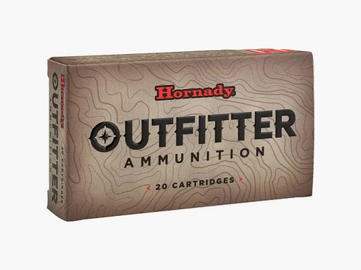 Hornady 6,5mm Creedmoore 120grs CX Outfitter 20STK Munition bleifrei