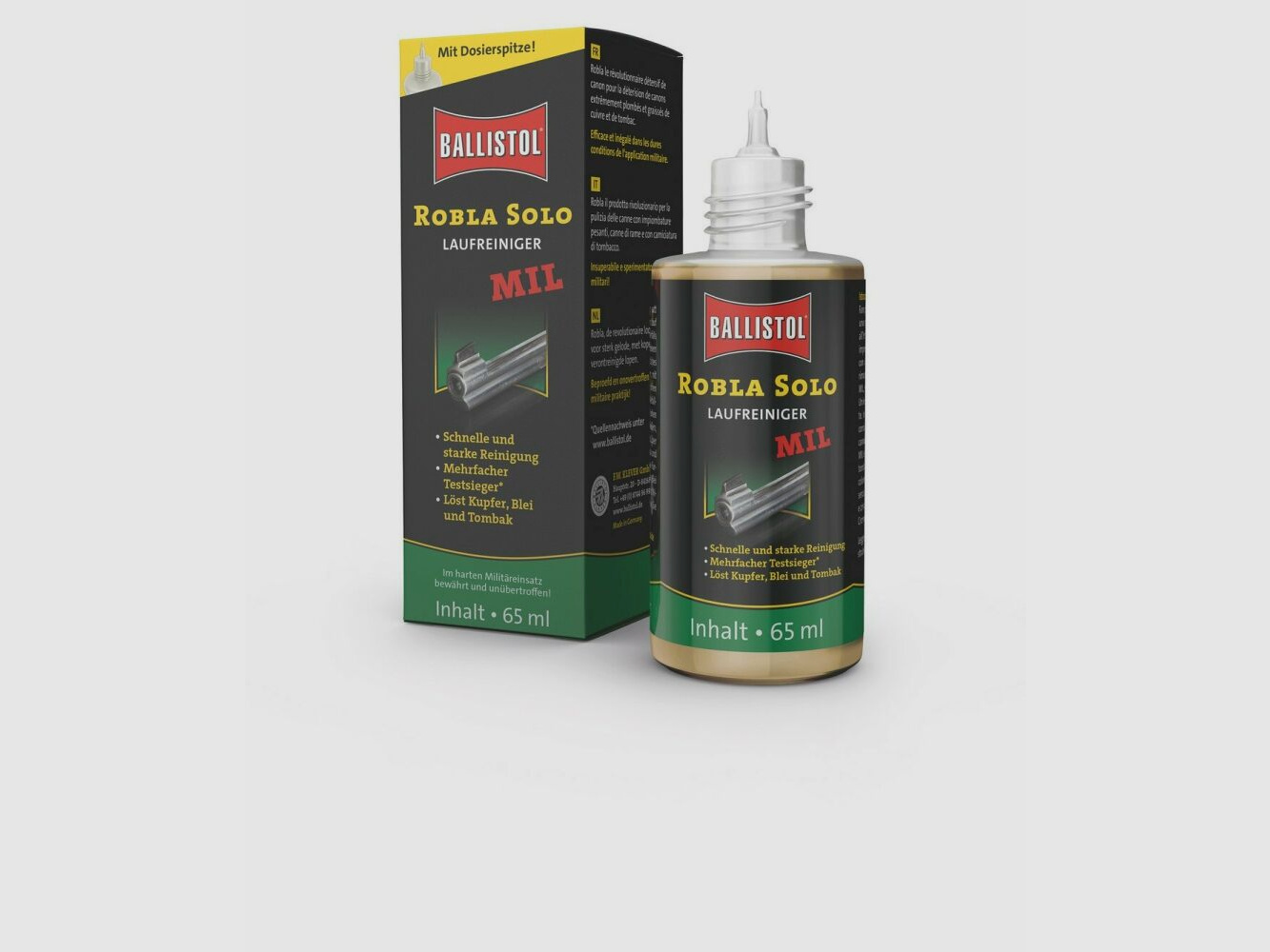 Ballistol Robla Solo MIL Laufreiniger​ 65ml Pflegeartikel