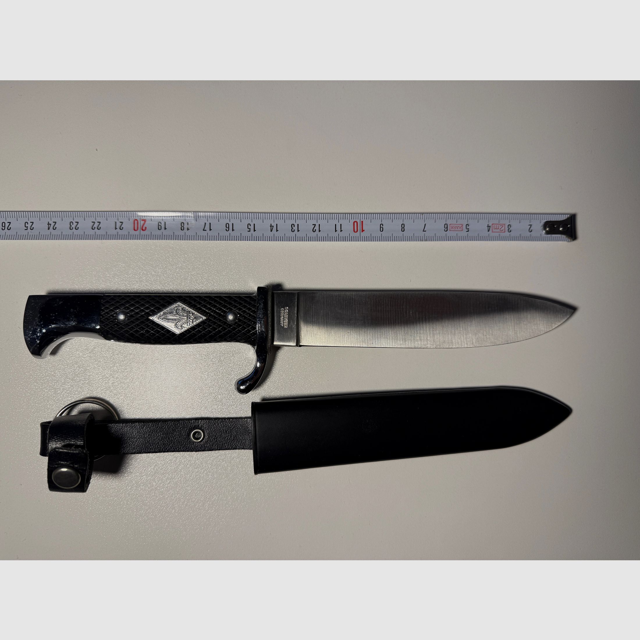 Couteau de randonnée, couteau de scout en parfait état et inutilisé