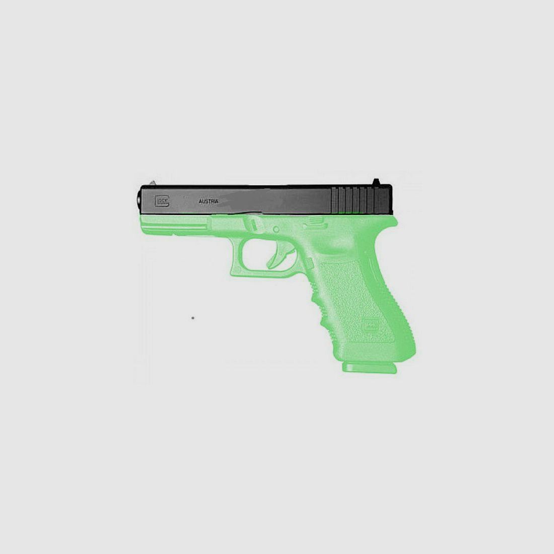 GLOCK pistol exchange system Mod. 17 Gen4 for Mod. 35/34/22 9mm Luger standard model