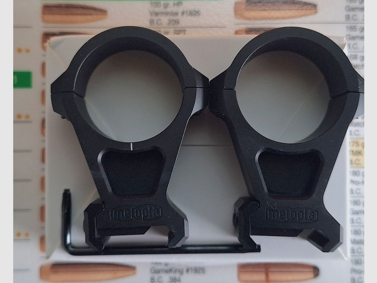 Meopta mounting rings 30mm