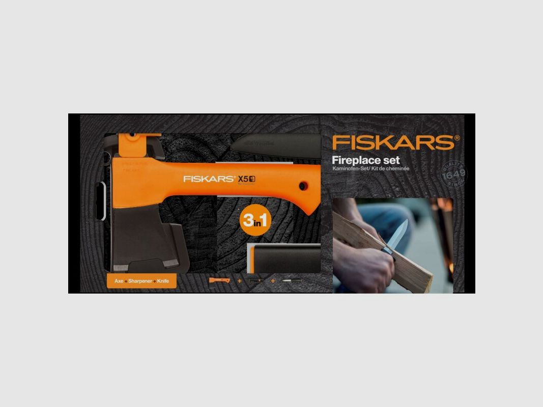 Fiskars Fireplace Set X5