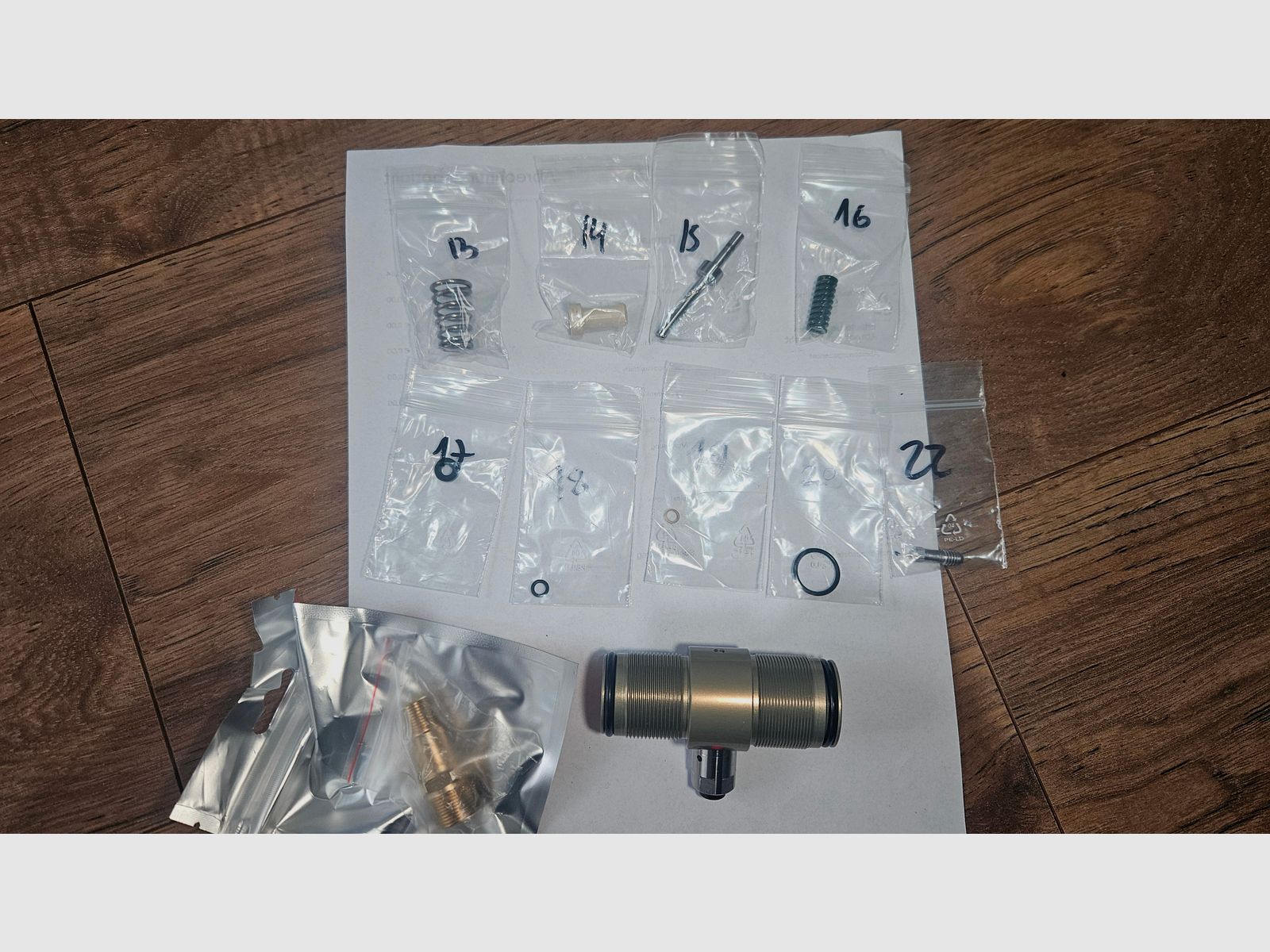 Huben k1 Regulator mit Ersatzteilset