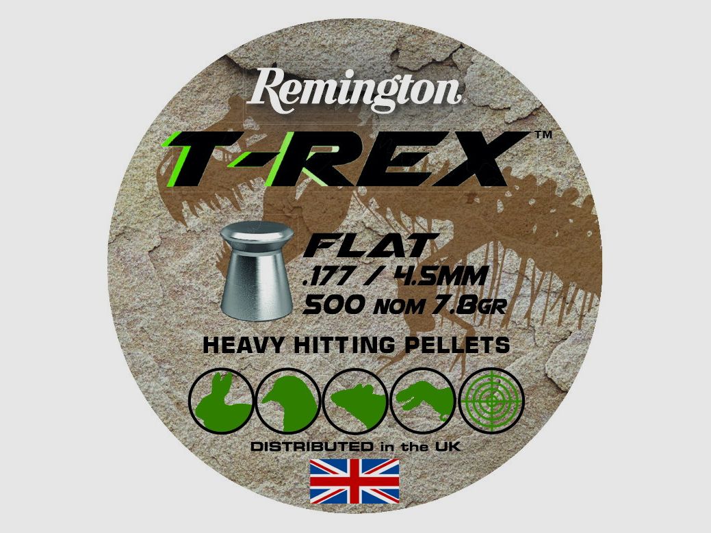 Remington T-Rex Flat Kal. .177 / 4,5mm, 500 Schuss