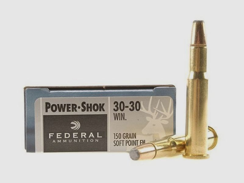 Federal Power-Shok .30-30 Win. 150GR JSP FN 20 Patronen