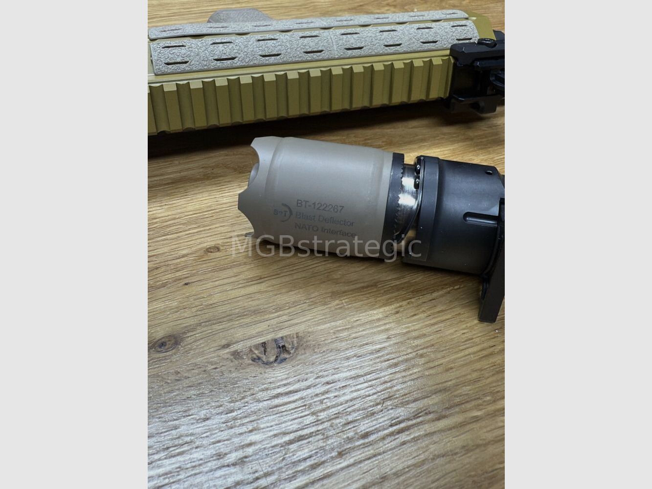 sportingly approved! H&K MR223 A3 11" barrel - SPORT - sand-colored semi-automatic rifle .223Rem - Heckler & Koch - lots of accessories approved in BKA assessment! civilian version H&K 416 G95