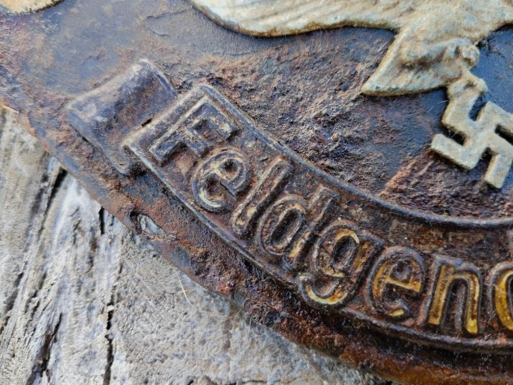Originele gorget Feldgendarmerie Luftwaffe uit Wk2