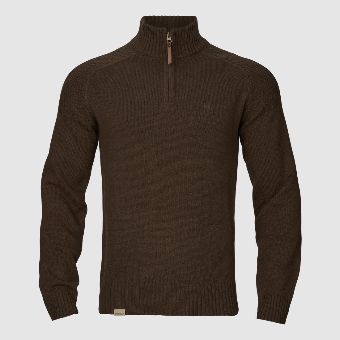 Härkila Vincent Merino Half-Zip Sweater Men Demitasse brown 3XL