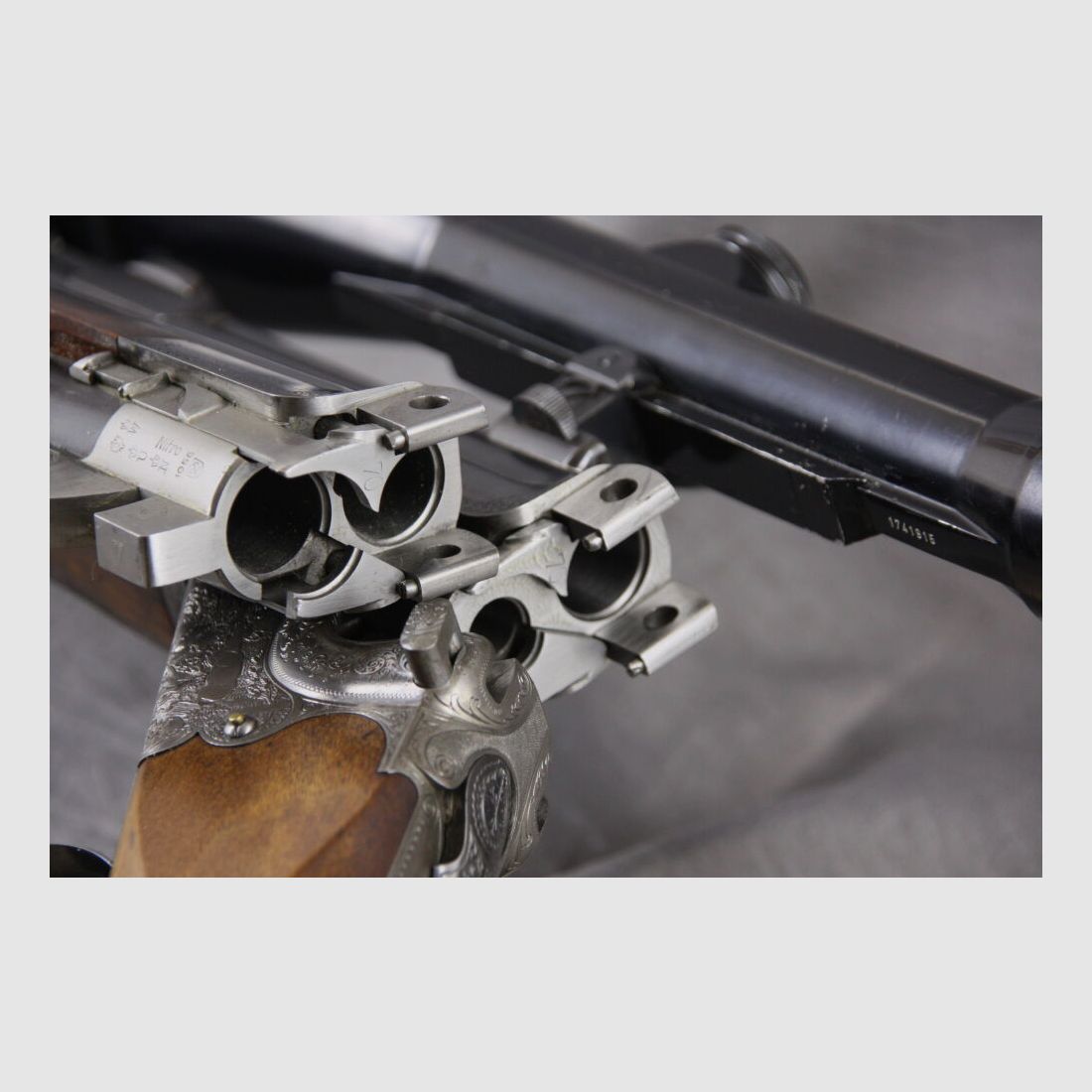 Merkel / Suhl break-action rifle with interchangeable barrel