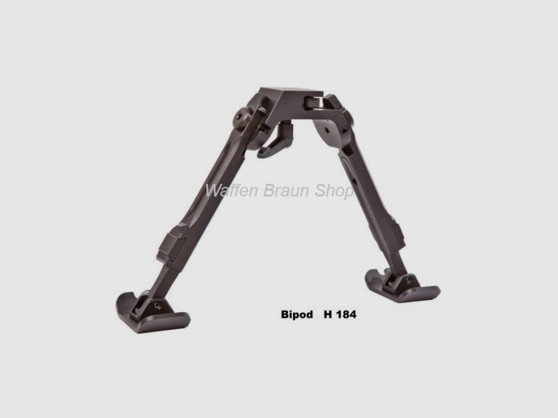 FORTMEIER H184 - 6 o'clock 18.4-23.5cm, foldable 3, 620g with adapter for under the barrel for Weaver rail