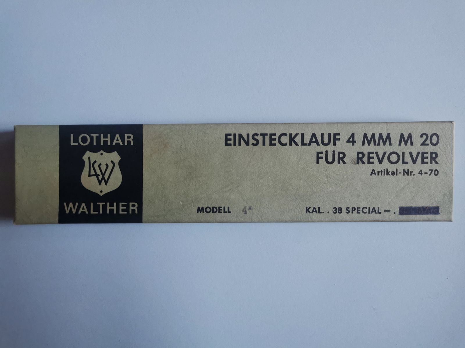 Wkład 4 MM M 20 do rewolweru .357 Magnum